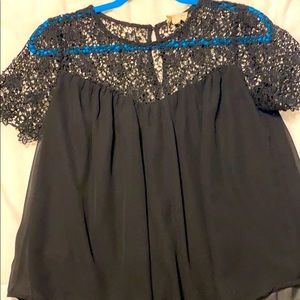 Black Blouse LA Hearts size S